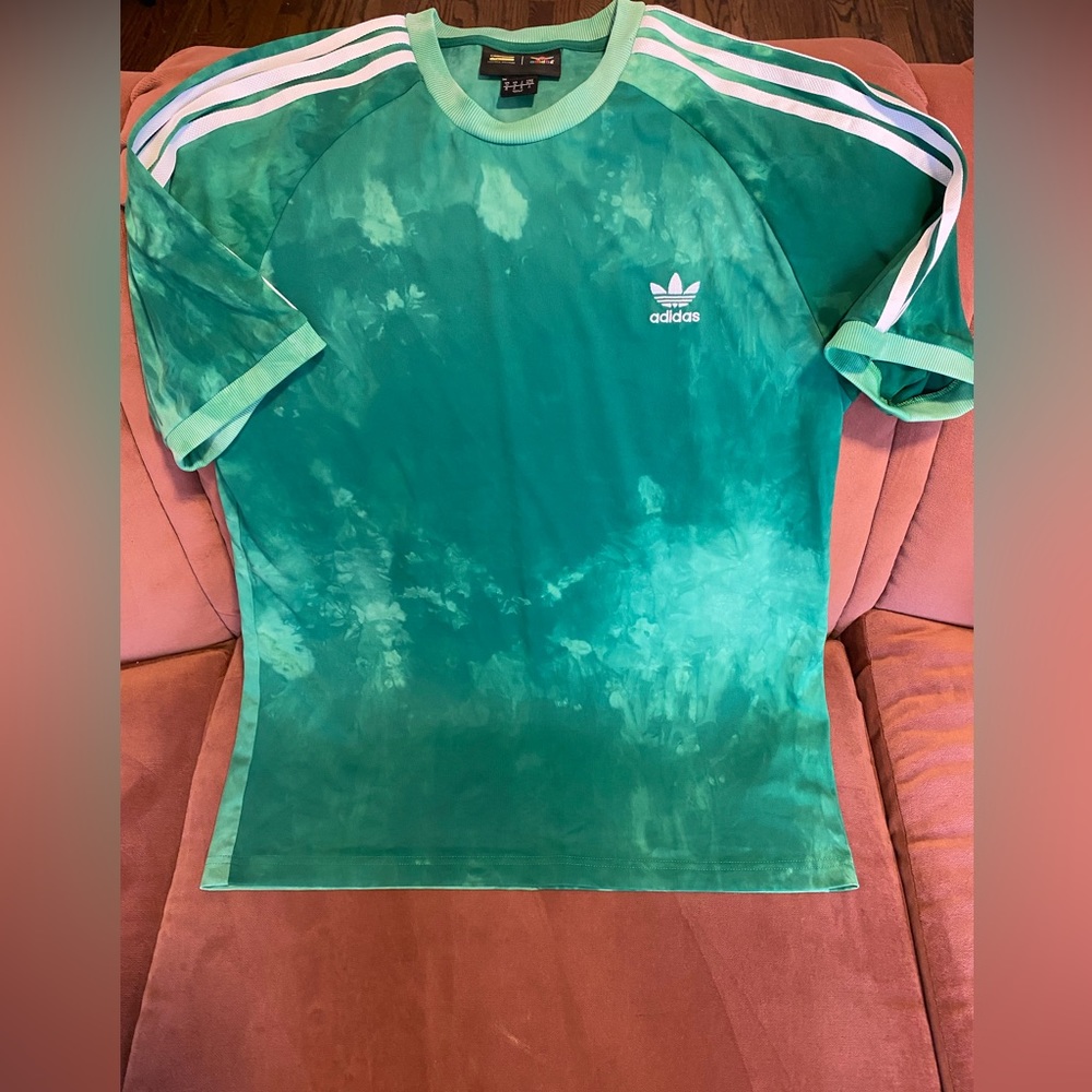 Adidas x Pharrell Williams Green jersey shirt